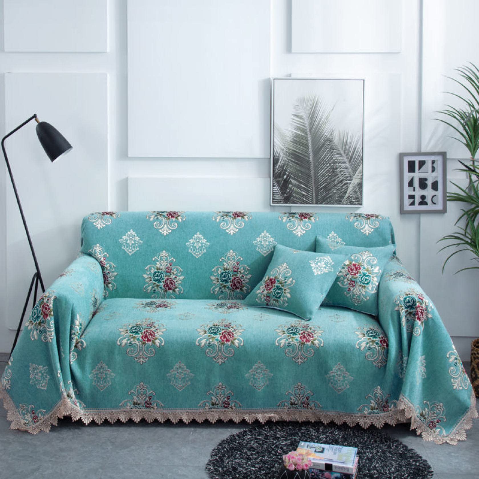 Amazon｜マルチカバー ソファカバー 夏用 オシャレ フリンジ ソファー